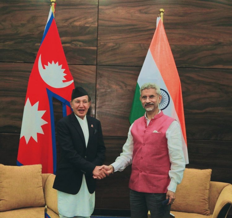 जयशंकर ने की नेपाल के विदेश मंत्री संग मुलाकात